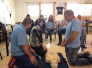  بالصور: تنظيم دورة اسعافات أولية لطلاب الصفوف العاشرة بمدرسة الثانوية الشاملة 